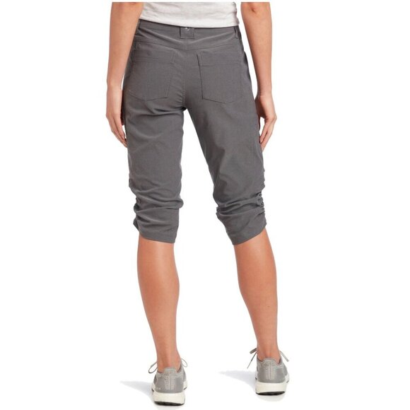 Kuhl NEW Womens Gray Grey Trekr Kapri Cropped Capri Pants 14 - Picture 5 of 16